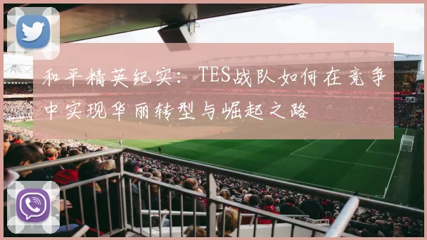 和平精英纪实：TES战队如何在竞争中实现华丽转型与崛起之路