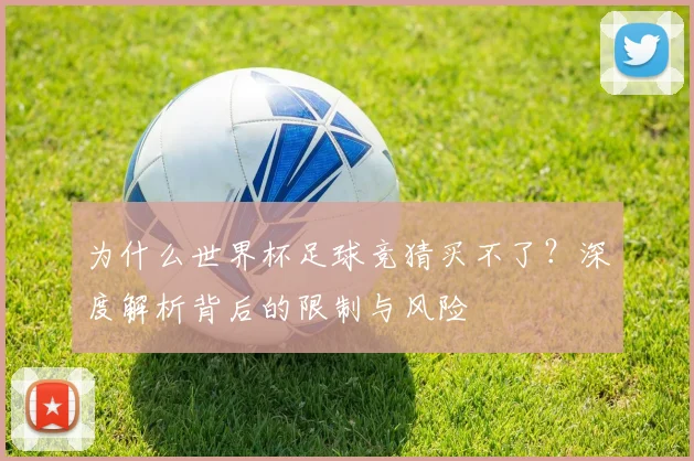 为什么世界杯足球竞猜买不了？深度解析背后的限制与风险