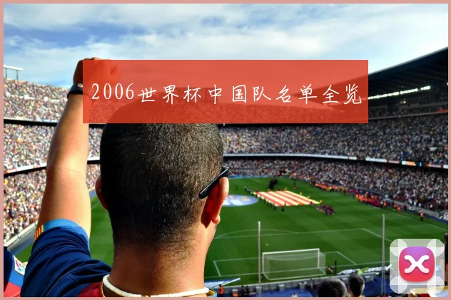 2006世界杯中国队名单全览