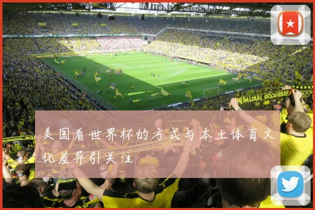 美国看世界杯的方式与本土体育文化差异引关注